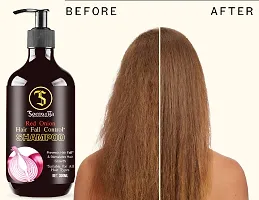 SOMWRITA Red Onion Black Seed Oil Strong, Smooth and Silky, Anti Dandruff Shampoo (300ml) pack of 1-thumb2