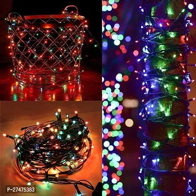 Xenith 40 Feet Long Led Power Pixel Serial String Light, 360 Degree Light In Bulb | 8 Mode Copper Led Pixel String Light For Home Decoration, Diwali, Christmas, Indoor Outdoor Decoration (Multicolour, Pack Of 1)-thumb5