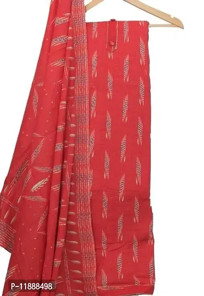 Trendy Cotton Printed Suit And Dress Material For Women