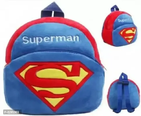 Superman School Cartoon School Bag-thumb0