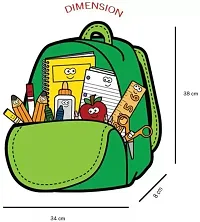 Strawberry School Cartoon School Bag-thumb1