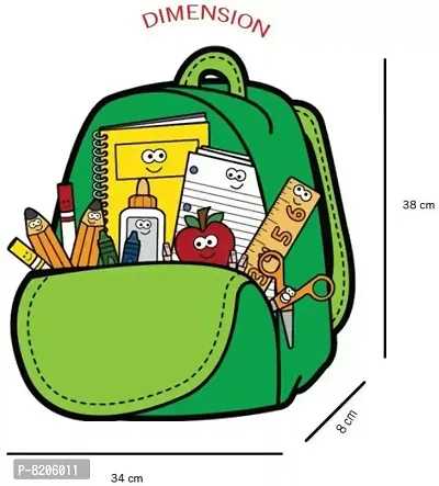 Strawberry School Cartoon School Bag-thumb2