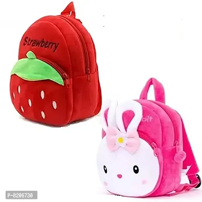 Strawberry  K School Bag (Pack of 2)