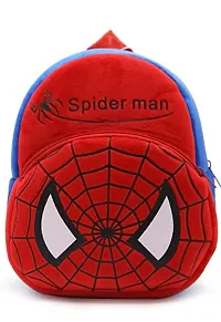 Spiderman  Spiderman Combo School Cartoon Bag, Soft Material Plus Backpack Childrens Gifts Boy/Girl/Baby School Bag For Kids, (Age 2 to 6 Year) School Bag (Pack of 2)-thumb1