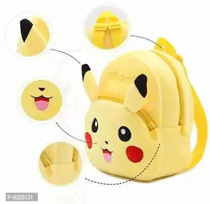 Pikachu  Mickey Combo School Cartoon Bag, Soft Material Plus Backpack Childrens Gifts Boy/Girl/Baby School Bag For Kids, (Age 2 to 6 Year) School Bag (Pack of 2)-thumb4