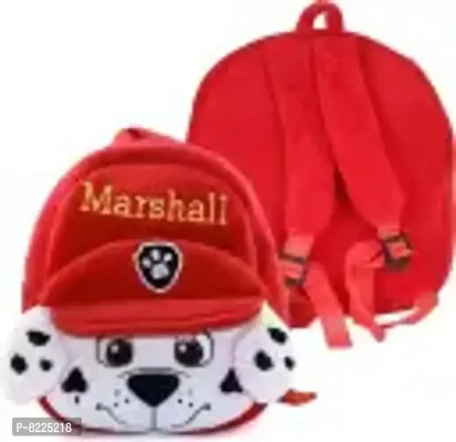 Panda  Marshall Combo School Cartoon Bag, Soft Material Plus Backpack Childrens Gifts Boy/Girl/Baby School Bag For Kids, (Age 2 to 6 Year) School Bag (Pack of 2)-thumb2