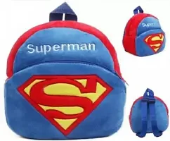 Duck, Superman  Batman Combo School Cartoon Bag, School Bag for Kids, Suitable for Nursery, LKG, UKG  Play School Children (Age 2 to 6 Year) School Bag, (12 L), (Pack of 3)-thumb3