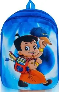 Chhota Bhim  Ninja Hattori with free (Pencil, Eraser, Sharpener and Scale), School Cartoon Bag, Bag for Kids, (Age 2 to 6 Year) School Bag (Pack of 1))-thumb1