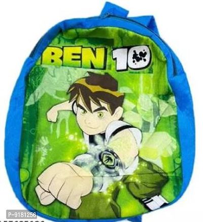 BEN 10 School Cartoon Bag, Soft Material plus Backpack Childrens Gifts Boy/Girl/Baby School Bag for Kids, Suitable for Nursery, LKG, UKG  Play School Children (Age 2 to 6 Year) School Bag, (12 L)
