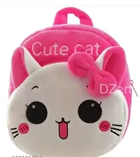 2Pcs Attractive Bag Cute Cat And Doraemon Bag Soft Material School Bag For Kids Plush Backpack Cartoon Toy | Childrens Gifts Boy/Girl/Baby/ Decor School Bag For Kids(Age 2 to 6 Year) and Suitable For-thumb3