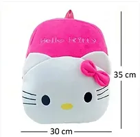 2Pcs Attractive Bag Doraemon And Hello Kitty Bag Soft Material School Bag For Kids Plush Backpack Cartoon Toy | Childrens Gifts Boy/Girl/Baby/ Decor School Bag For Kids(Age 2 to 6 Year) and Suitable-thumb3