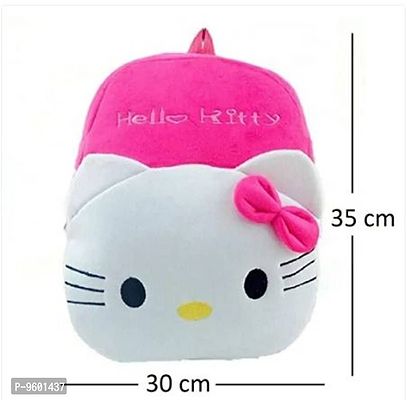 2Pcs Attractive Bag Doraemon And Hello Kitty Bag Soft Material School Bag For Kids Plush Backpack Cartoon Toy | Childrens Gifts Boy/Girl/Baby/ Decor School Bag For Kids(Age 2 to 6 Year) and Suitable-thumb4