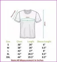 Stylish Grey Short Sleeves Printed Tshirts-thumb1