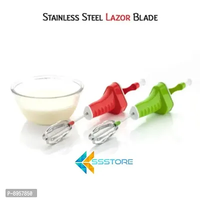 Stainless Steel Turbo Hand Blender 1 pc Multicolour