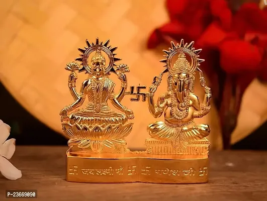 indian laxmi ganesh murti idol set for puja home decoration idal ganesh luxmi diwali-thumb0