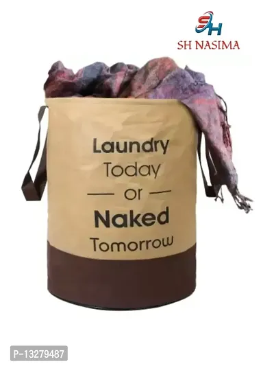 SH NASIMA Laundry Bag Pack of 1 {Beige}