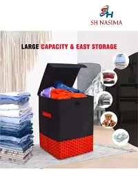 Laundry Basket Red Star Pack of 1-thumb1