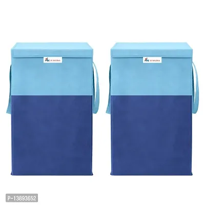 Laundry Basket combo  Blue color pack of 2