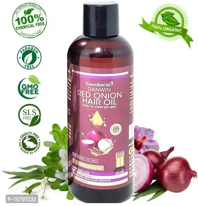 Danwin Red Onion Hair Oil For hair Growth And Hair Fall Control Hair Oil  (100 ml)-thumb0