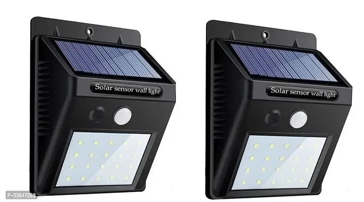 Solar Powered Spotlight for Garden Pack Of 2-thumb0