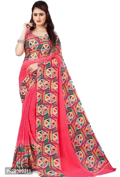 Classic Georgette Saree with Blouse Piece-thumb0