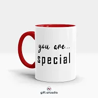 Gift Arcadia Ceramic You are Special Coffee Mug - 1 Piece, Red, 330ml (A314)-thumb2