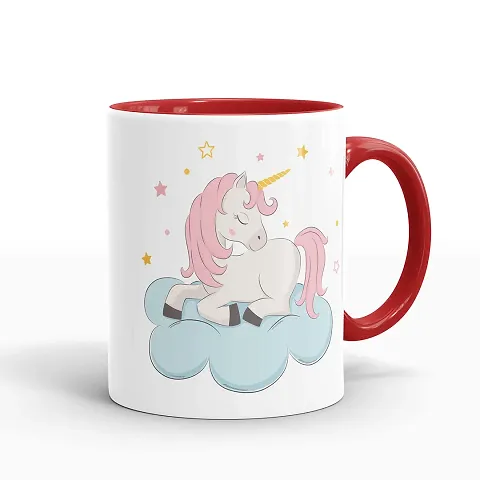 Gift Arcadia Ceramic Unicorn Coffee Mug - 1 Piece, 330ml