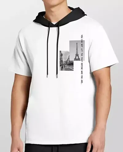 Trendy Hooded Tees For Men