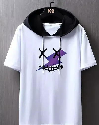 Trendy Hooded Tees For Men