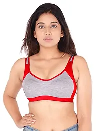 Women And Girls Sports Bra Pack Of 6 Multicolour-thumb3