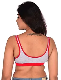 Women And Girls Sports Bra Pack Of 6 Multicolour-thumb2