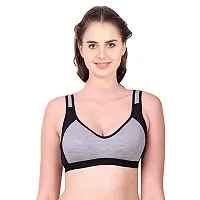 Women And Girls Sports Bra Pack Of 6 Multicolour-thumb1