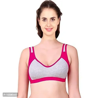 Women And Girls Sports Bra Pack Of 6 Multicolour-thumb3