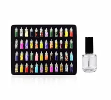 MISSDOLL Best Quality Artificial White Nails Set With Glue Reusable Fake Nails Set False Nails - 100 Pcs (Combo Set 4)-thumb3