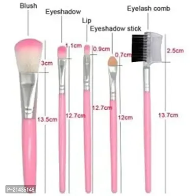 SIRF TUM 7 Makeup Brushes Set, Diamond Cut Handle Makeup Brush Set, Professional Synthetic makeup Brush Set 5-thumb3