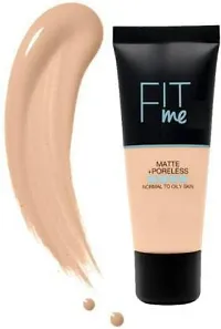 MISSDOLL Fit Me Matte+Poreless Liquid Tube Foundation Natural  illuminating Gel Primer For Women-thumb1