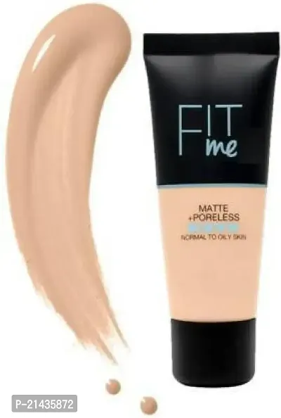 MISSDOLL Fit Me Matte+Poreless Liquid Tube Foundation Natural  illuminating Gel Primer For Women-thumb2