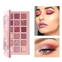 MISSDOLL BEAUTY Rose Gold Remastered Edition + Nude Edition Eyeshadow Makeup Kit (Combo Kit of 2 Eyeshadow) Matte And Shimmers Finish-thumb4