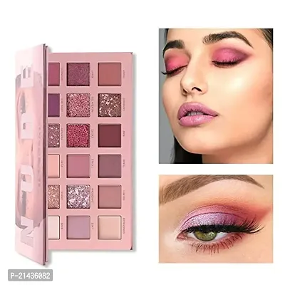 MISSDOLL BEAUTY Rose Gold Remastered Edition + Nude Edition Eyeshadow Makeup Kit (Combo Kit of 2 Eyeshadow) Matte And Shimmers Finish-thumb5