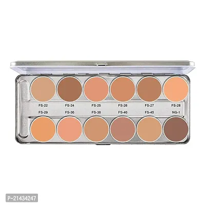 MISSDOLL Pro Cover  Conceal Supra Base Palette, Face Makeup, Foundation Palette, Multi Color, 28 g-thumb5