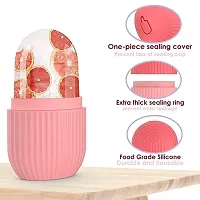 Ice Roller for Face Massager - Contour Cube Ice Face Roller - Face Ice Roller For Women ? Ice Cube Roller For Face ? Facial Ice Roller ? Microfiber Makeup Remover Pad ? Ice Massager For Face-thumb1