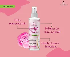 Blooming beauty Rose Petals Pure  Natural Rose Water | Gulab Jal ? Spray Rose Water For Face | Rose Water for women ; Alcohol  chemical Free (Paraben  Sulfate Free) -120ml (Pack of 4)-thumb1