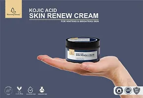 Blooming Beauty 3% Kojic Acid-Skin Renew Day And Night Cream, Skin Glowing Cream,Fast whitening cream Clear acne,dark spots,dark circles,melasma hyperpigmentation-50g (Pack of 1)-thumb3