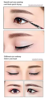 SIRF TUM 7 MAKEUP EYELINER Sketch Eyeliner 36H Hours Stay Waterproof  Long Lasting Pack of 11, Gram 2.5g (100% Black)-thumb2