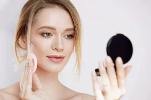 New MISS DOLL FIIME POWDER Pore-less Oil Control Compact Powder To Absorbs- All Day Matte Finish Face Makeup Fii Me Matte-Pore-less Liquid Tube Foundations Blender PuffSet-3-thumb2