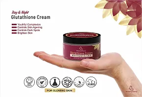 BLOOMING BEAUTY Day Night Daily use Glutathione Face Cream For Skin Whitening  Glowing Dark Spots And Anti Ageing with Vitamin A, C  E And Kojic Acid Skin care Cream 50g- (Pack of 2)-thumb2