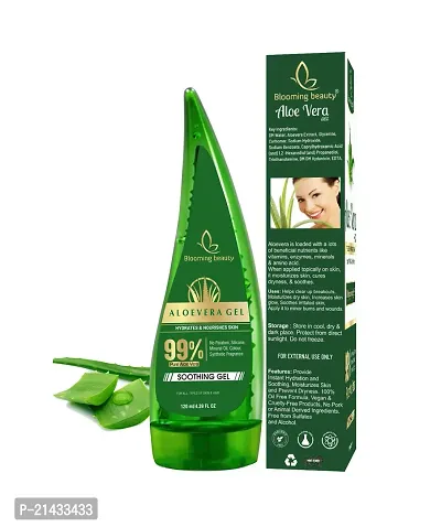 Blooming beautyNaturals 99% Pure  Organic Aloe Vera Gel for Face, Skin and Hair | For All Skin  Hair Types | Multi-purpose Aloe Vera gel | No Parabens-thumb3