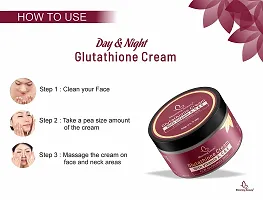 Blooming Beauty Glutathione Day And Night Cream for Skin Glowing Dark spot removal cream Anti Ageing Day Cream Skin care Cream For Wrinkle Fine Lines Pigmentation  Glass Skin (Cream 50g)-thumb4