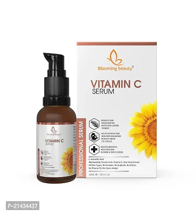 Blooming beauty Vitamin C 20% Professional Face Serum with Vitamin E, Ferulic acid, Niacinamide,for Age Defying Skin Clearing Serum ,Vitamin C Face Serum For Glowing Skin, Brightening, Whitening, Ageing, Wrinkle, Fine Lines, Pigmentation-thumb2