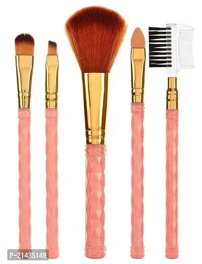 SIRF TUM 7 Makeup Brushes Set, Diamond Cut Handle Makeup Brush Set, Professional Synthetic makeup Brush Set 5-thumb0